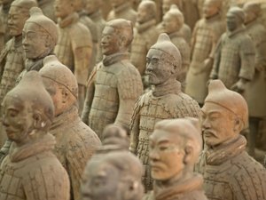 xian the terra-cotta warriors and horses