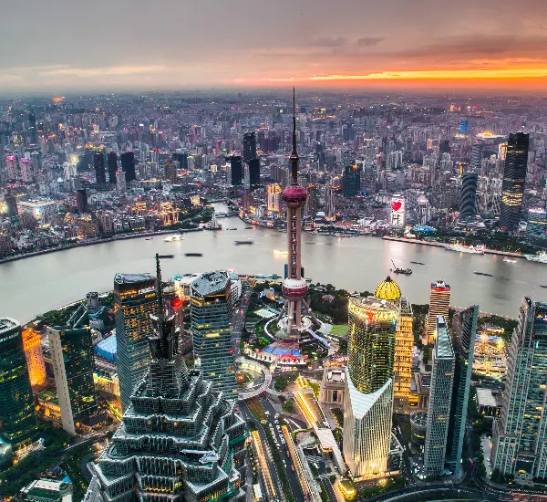 Pudong area of Shanghai