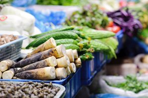 Chinese fresh market