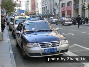 The Taxi in Shanghai