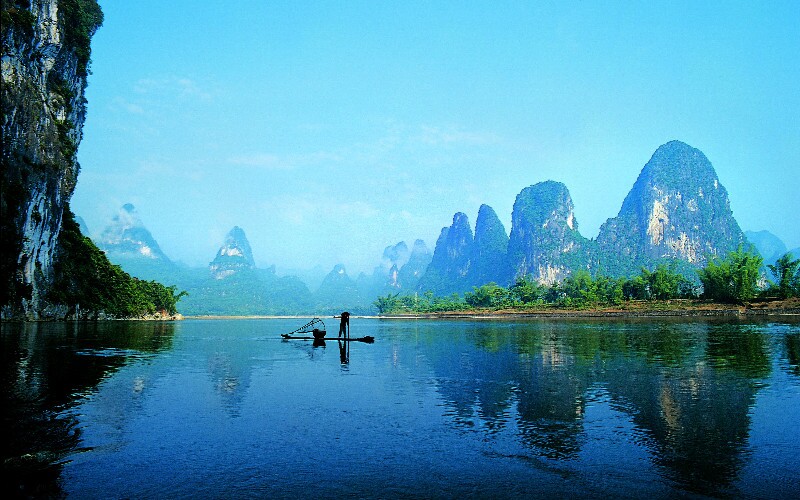 Guilin karst mountains
