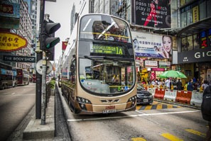 A street in Hong Kong