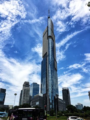 Zifeng Tower in Nanjing