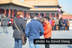 Best China Journey guide at the Forbidden City