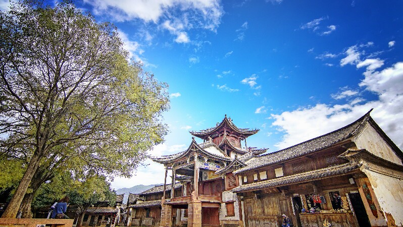 Shaxi Ancient Town in Yunnan