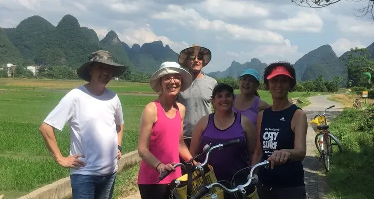 have a bike ride along the green fields