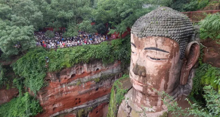 The Leshan Giant Buddha