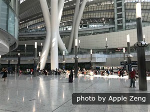 Hong Kong West Kowloon Station Lobby