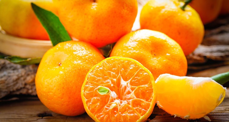chinese new year lucky fruit, orange