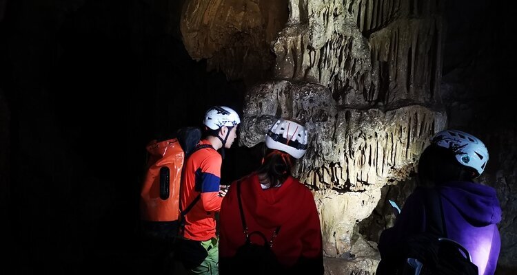 Guilin cave exploration
