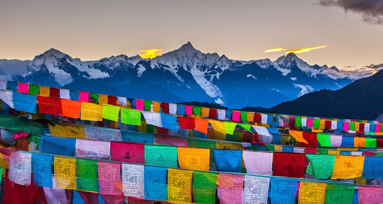 Shangri-La,Meili Snow Mountain
