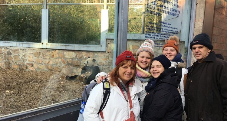 Our guests at Beijing Zoo