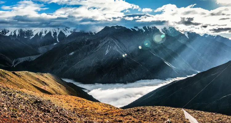 snow mountain
