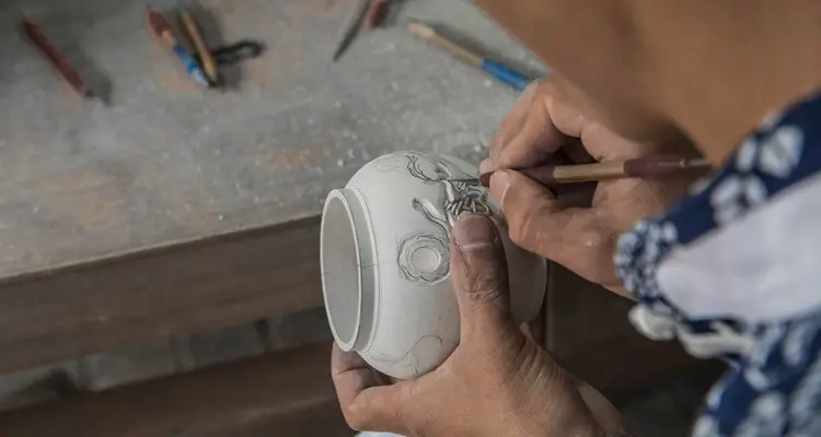 Make porcelain