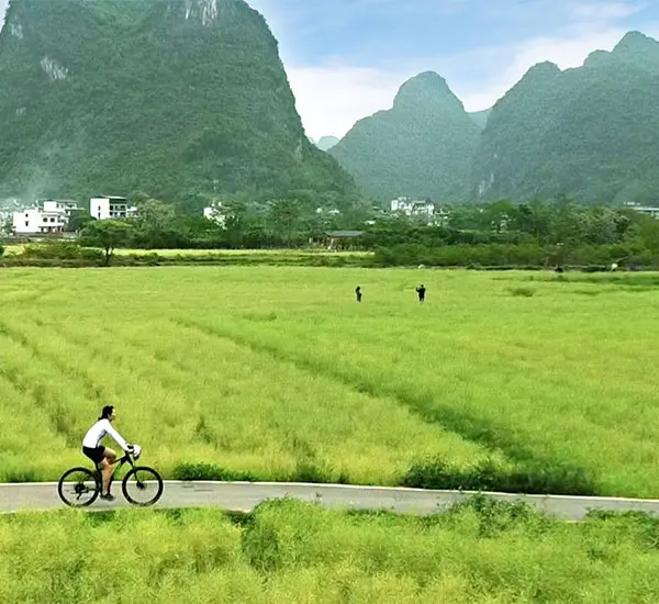 Yangshuo countryside cycling