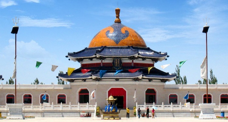 Genghis Khan's mausoleum