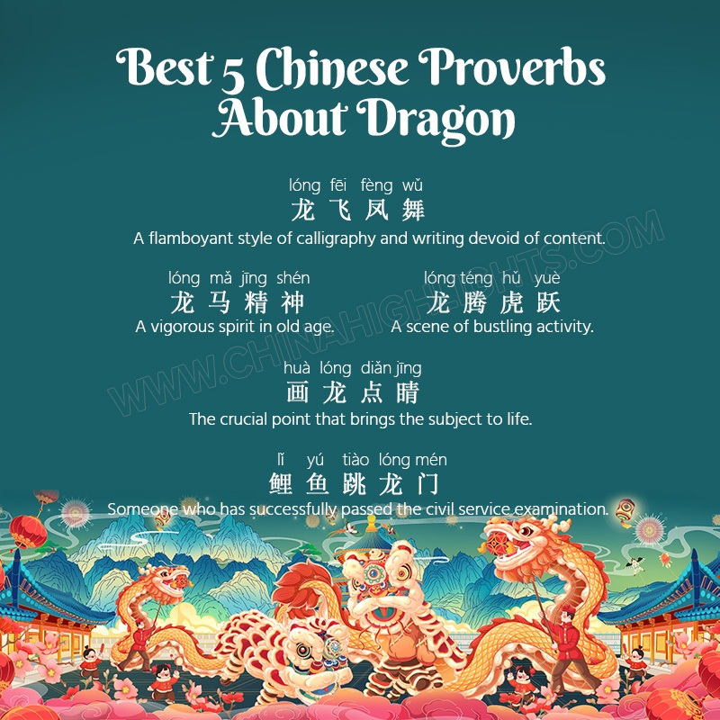 Chinese Proverbs About Dragons