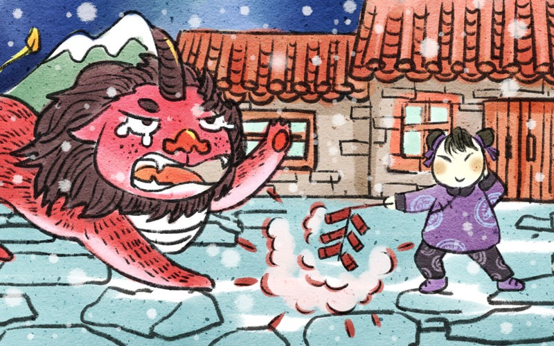 Top 3 Famous Chinese New Year Stories: Legend of Monster Nian