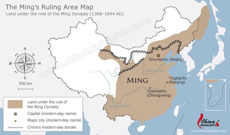 Ming Dynasty Map