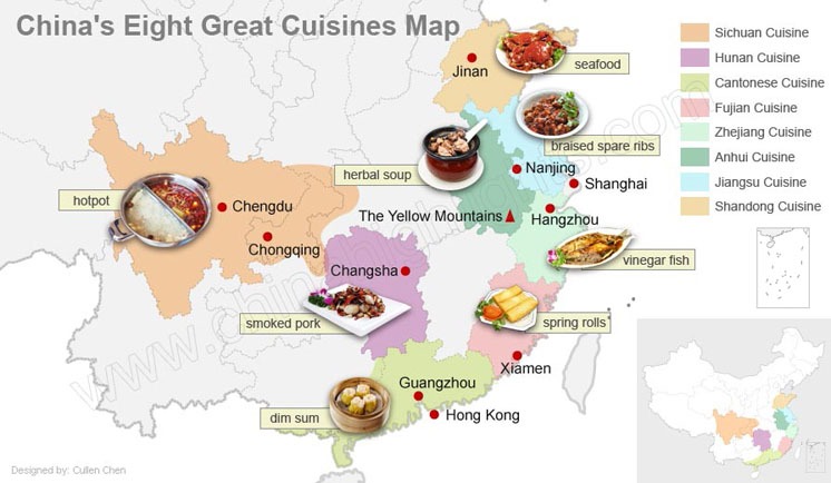 China's Eight Cuisines