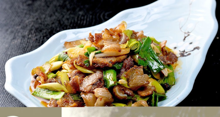 Twice-Cooked Pork Slices