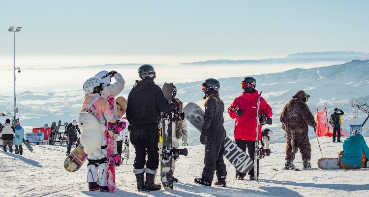 Skiing in China