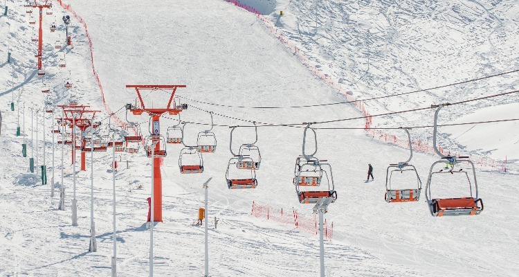 Skiing in China