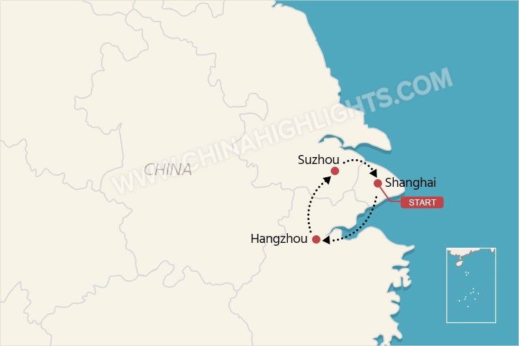 1 week itinerary in Yangtze River Delta