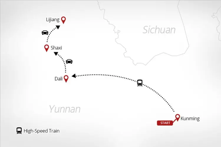 km-4a Tour Map