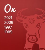 Chinese Zodiac sign - Ox
