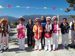 Best China Journey clients with Naxi people