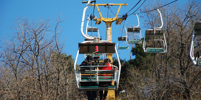 Cable car at Mutianyu Great Wall