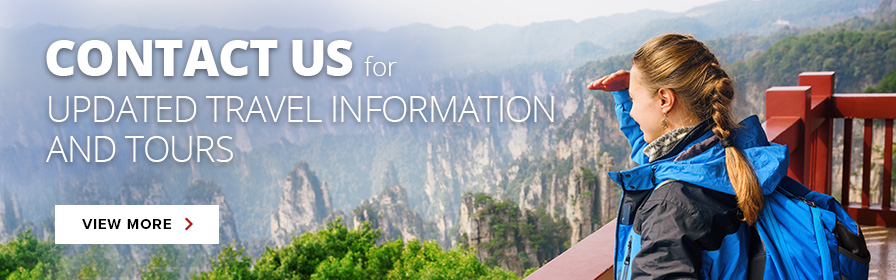 Contact us for updated travel information