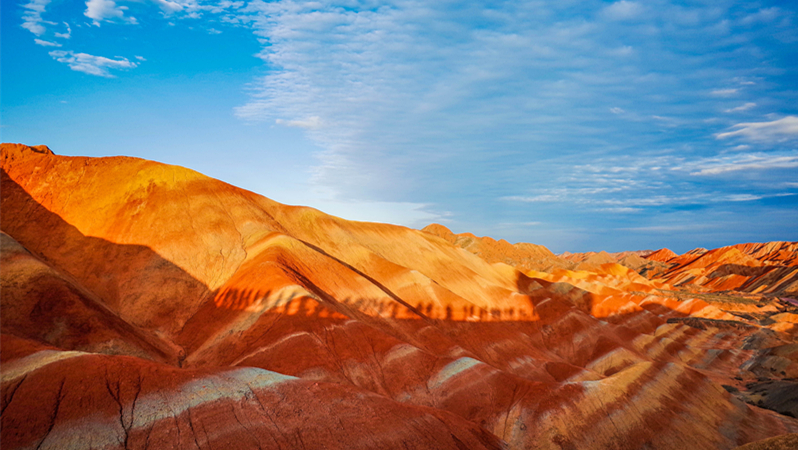 Zhangye Danxia Landform on Silk Road